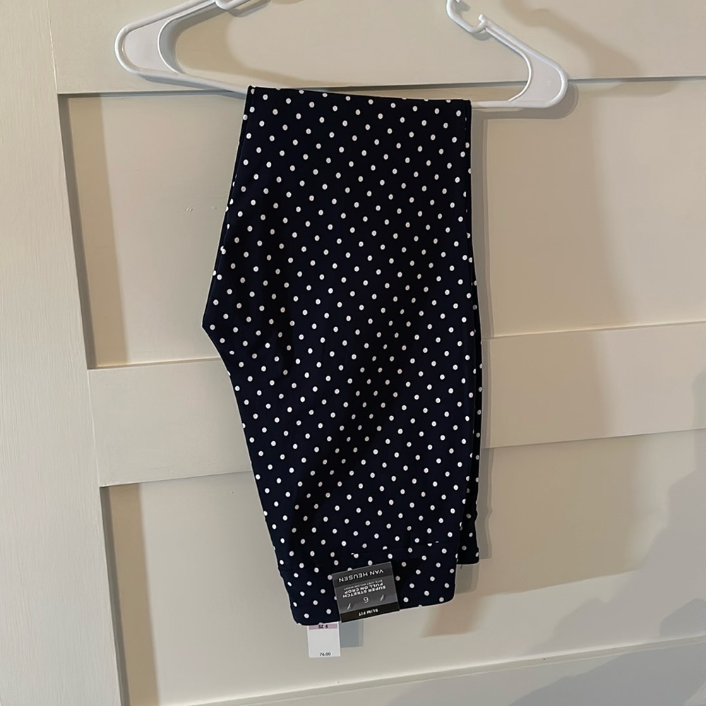 Van Heusen pull on crop pants